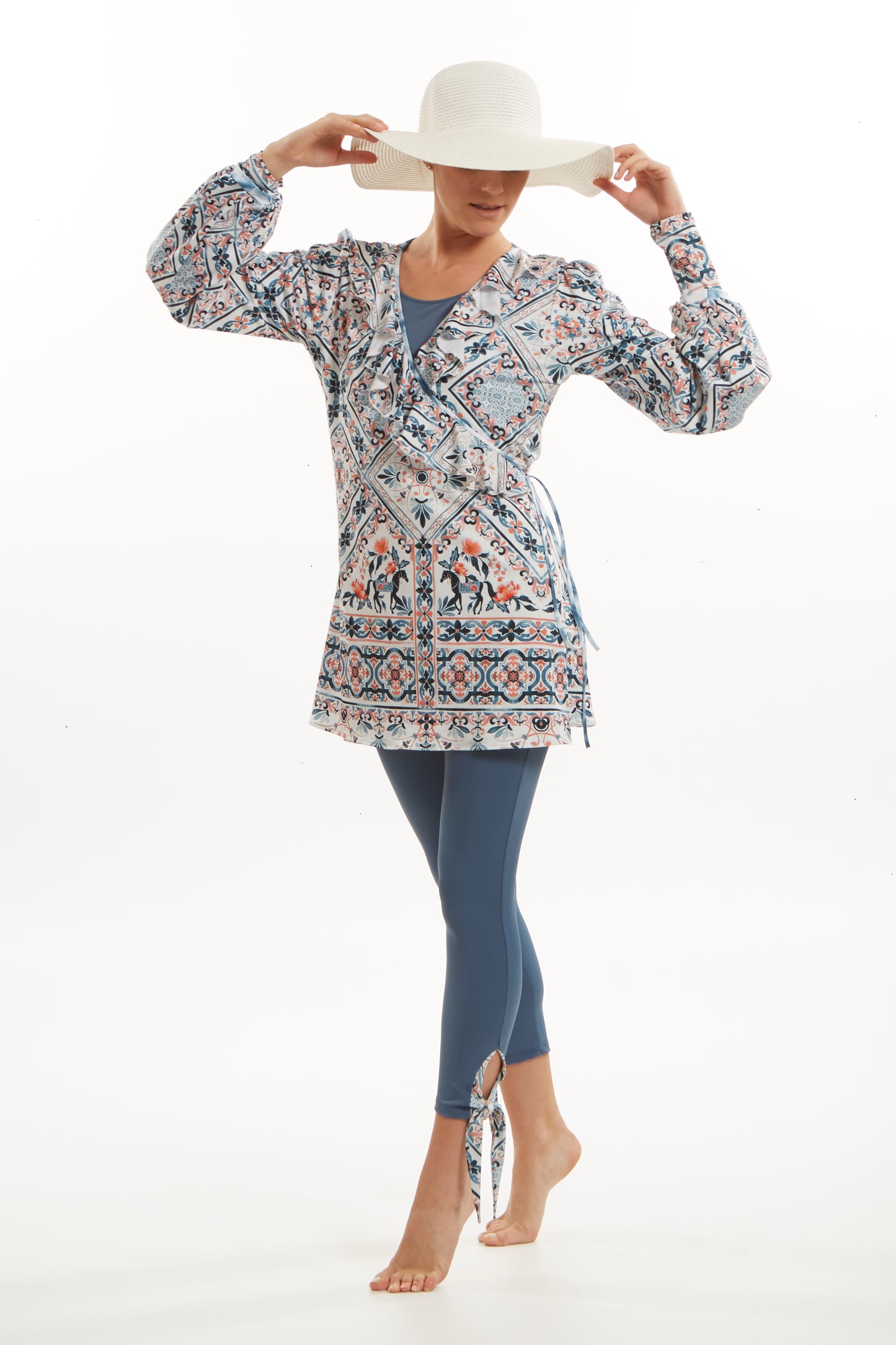 CLARE SWIM OPEN SHIRT
