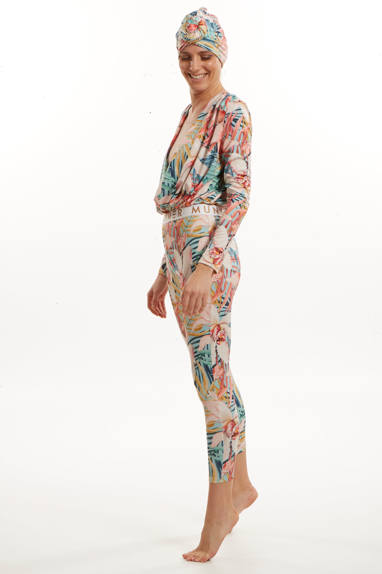 LIDIA LONG SLEEVES SWIM SUIT