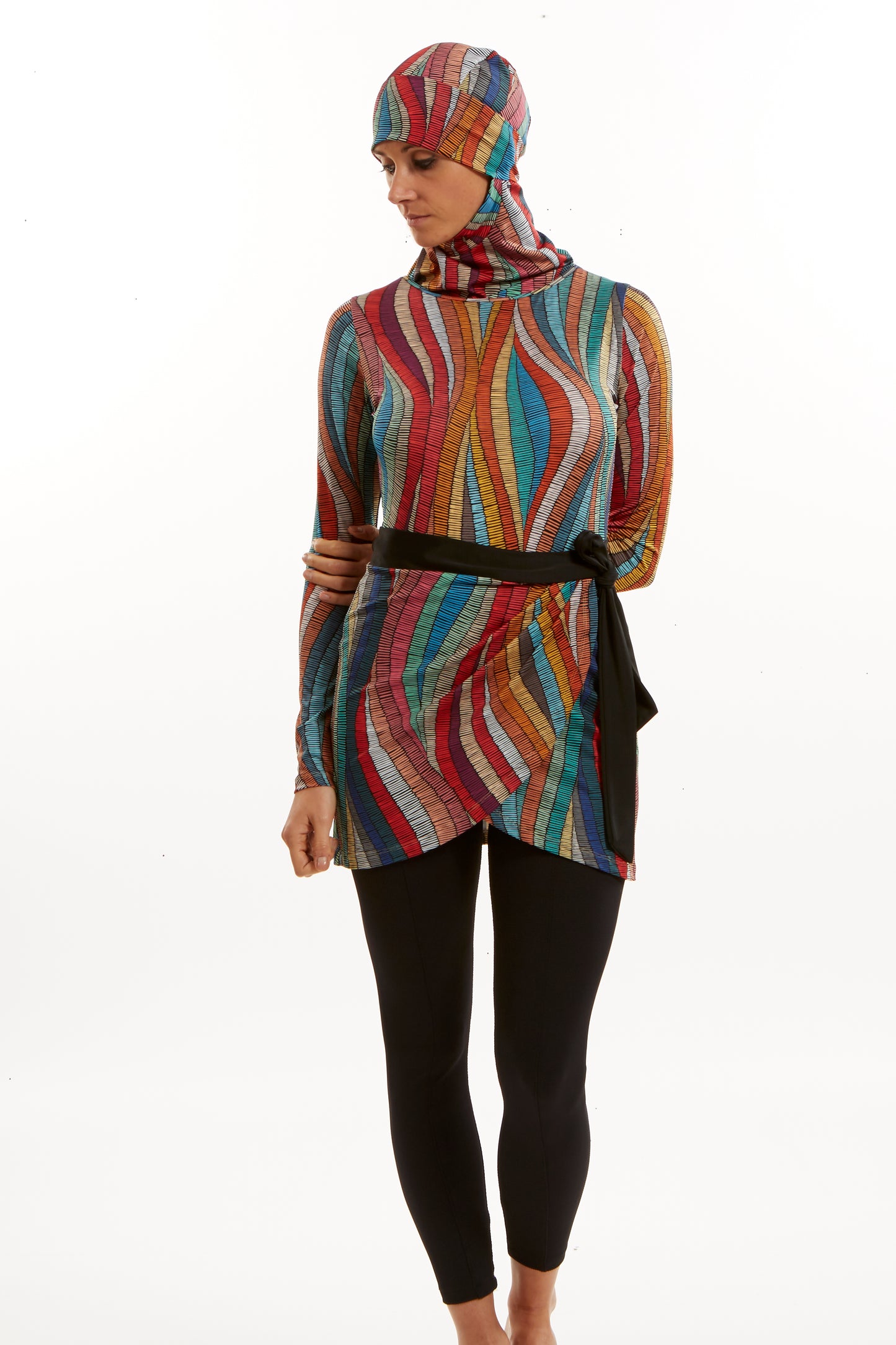 SARA LONG SLEEVES SWIMSUIT