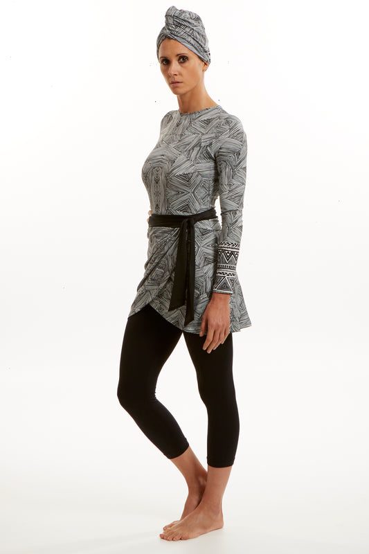 SARA LONG SLEEVES SWIMSUIT